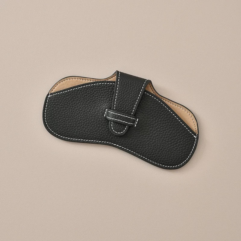 Full-Grain leather Glasses case