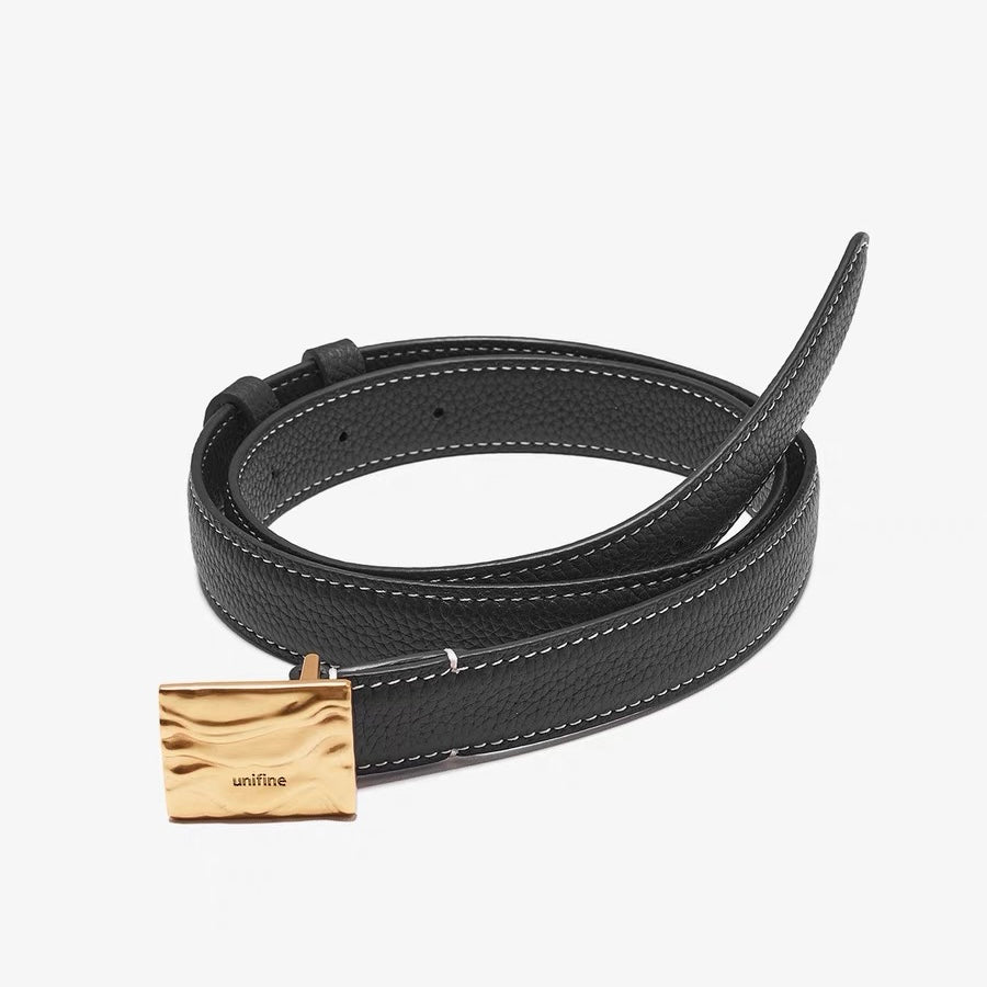 High-end Togo Leather Belt