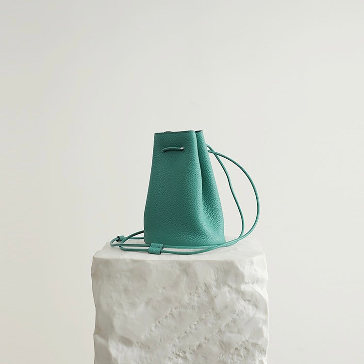 Full-Grain Leather mini bag | Colorful elegance