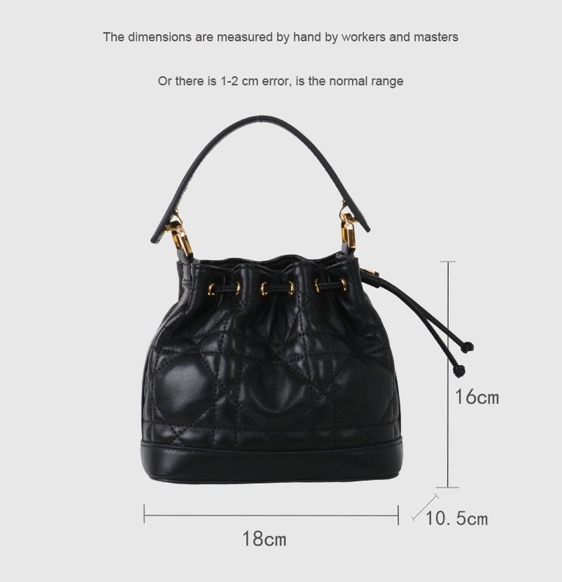 Genuine Sheepskin Bucket Bag | Soft dream