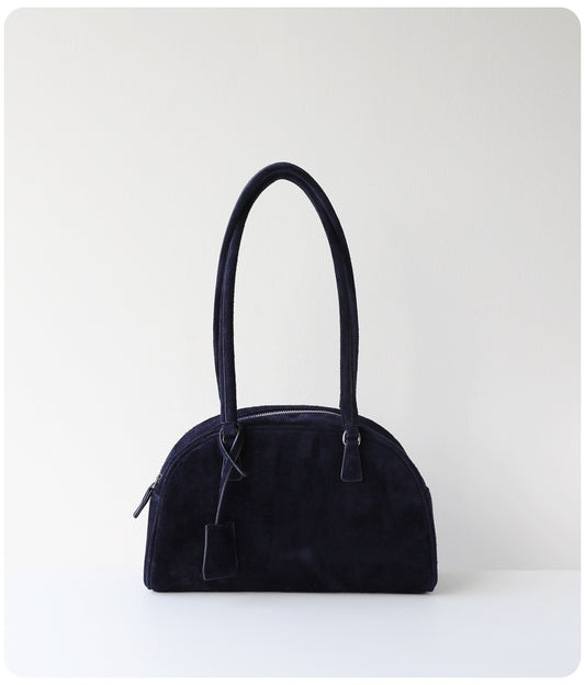 Nubuck Leather Bag | Luna Shell