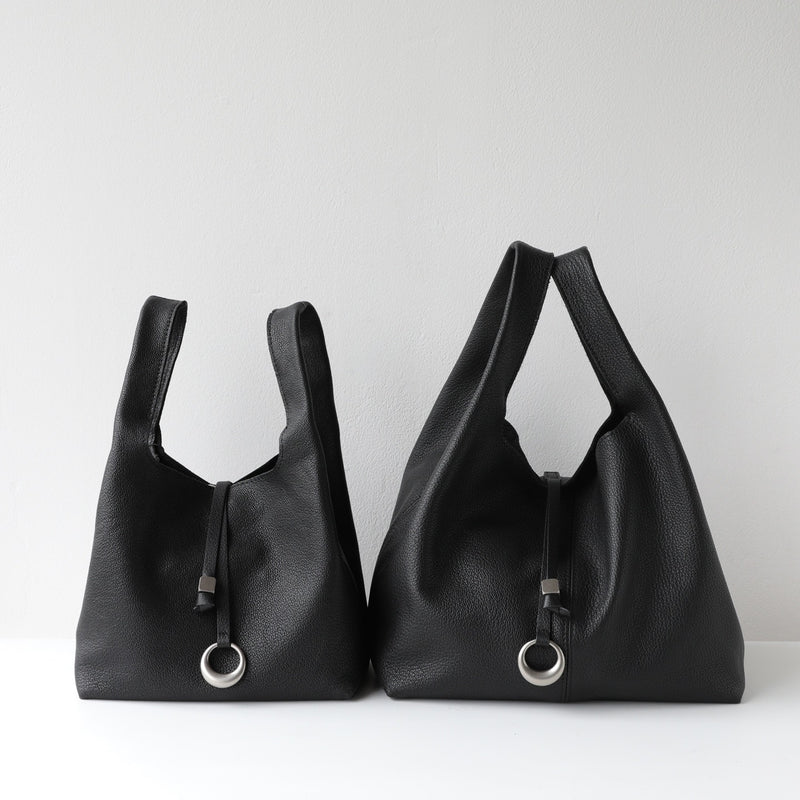 Full-Grain Lamb Leather Bag | Luna Ring