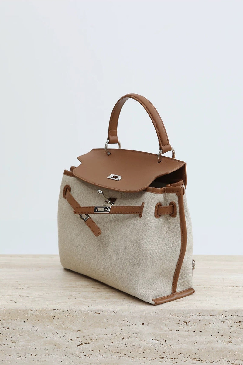 Linen canvas and Cowhide leather | Everyday carry