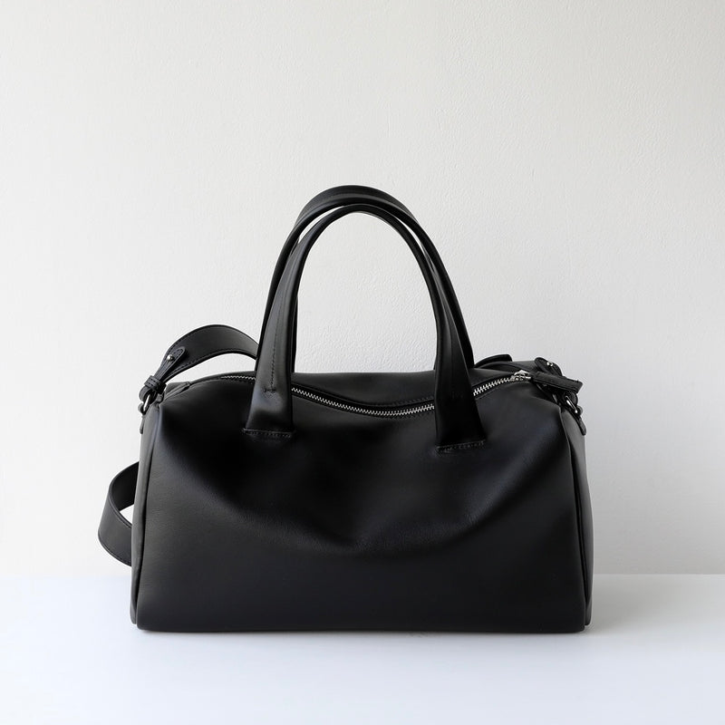 Full-Grain Leather Bag | Maison Boston
