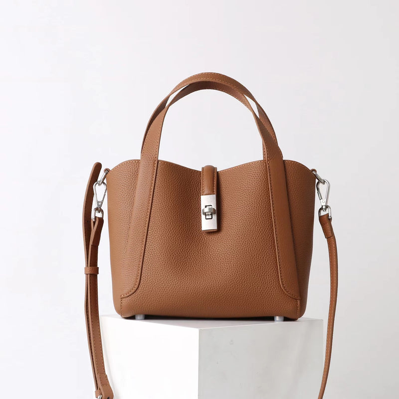 Full-Grain Leather Bag | Flexa
