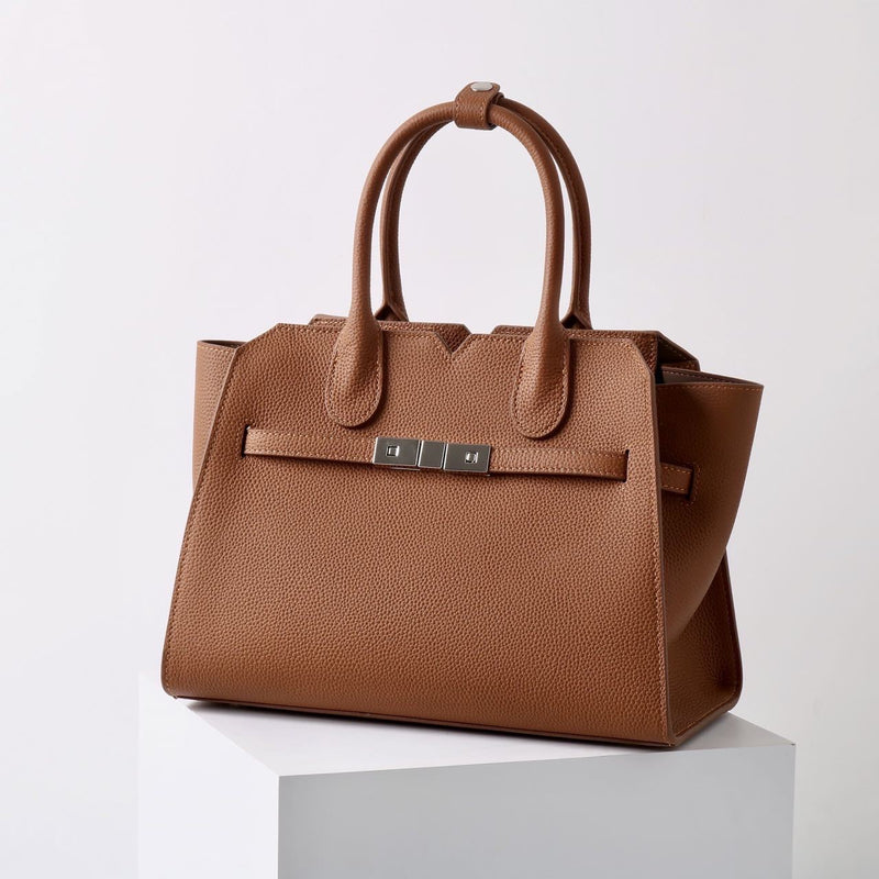 Full-Grain Leather Bag | Pure tea