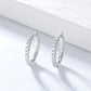 925 sterling silver earrings | 18K gold plated | Basic ring