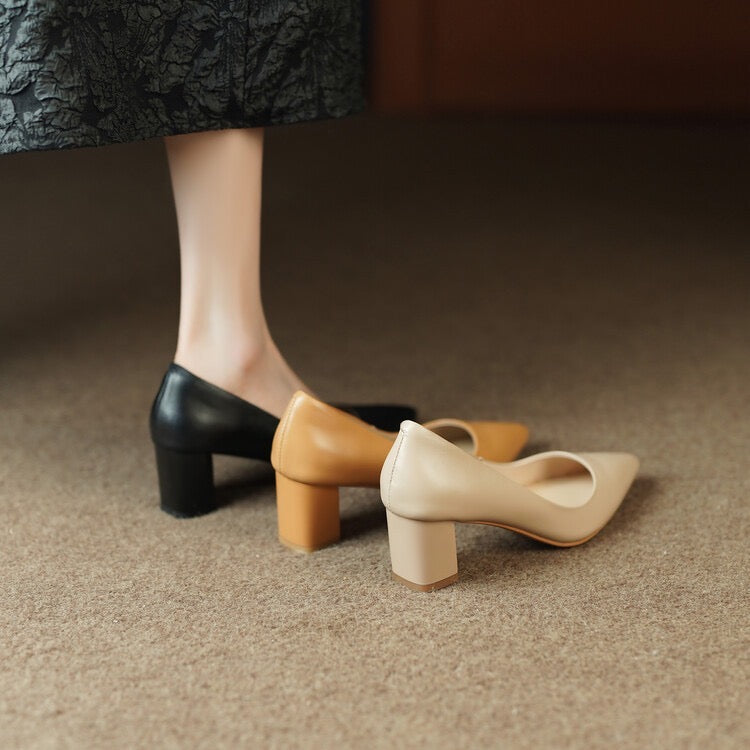 Leather shoes | Quiet