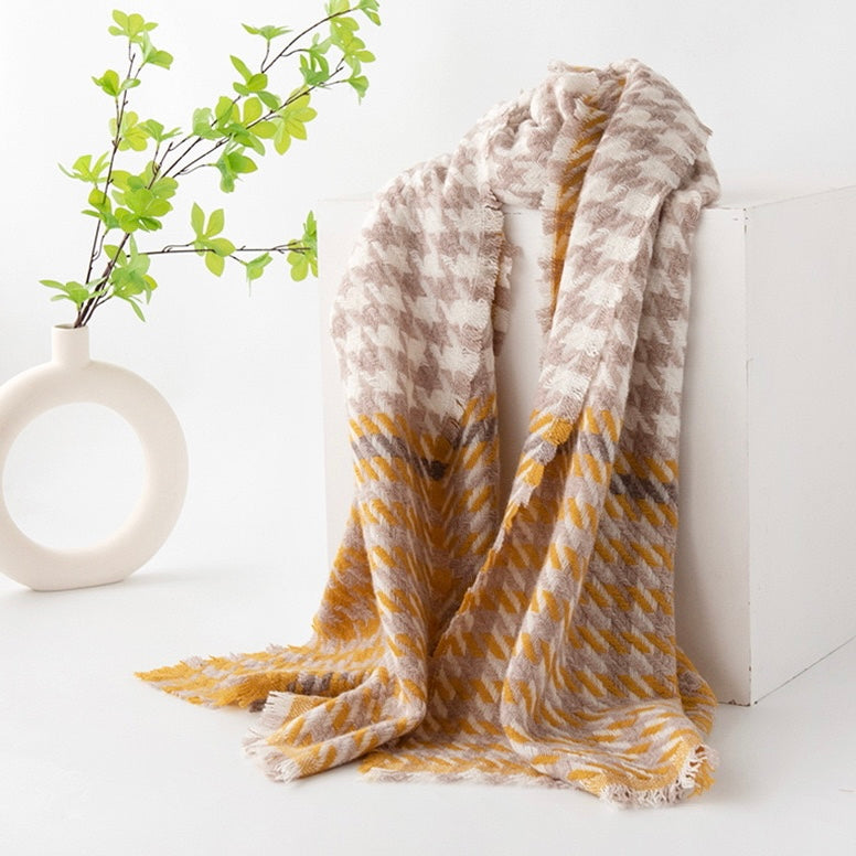 Wool Scarf / Yellow dream