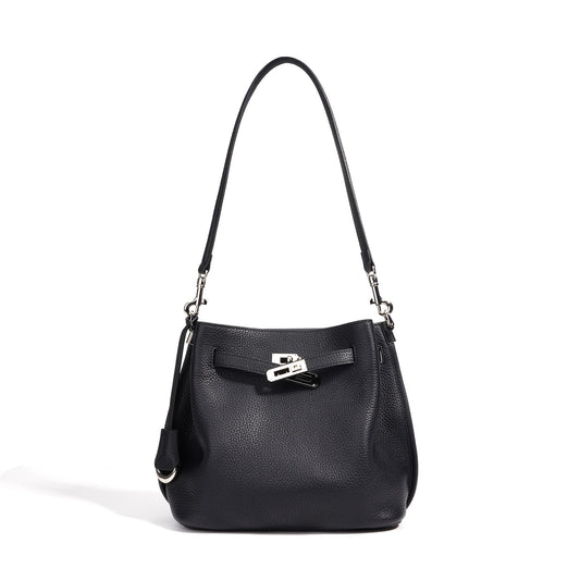 Full-grain leather bag |Elegra