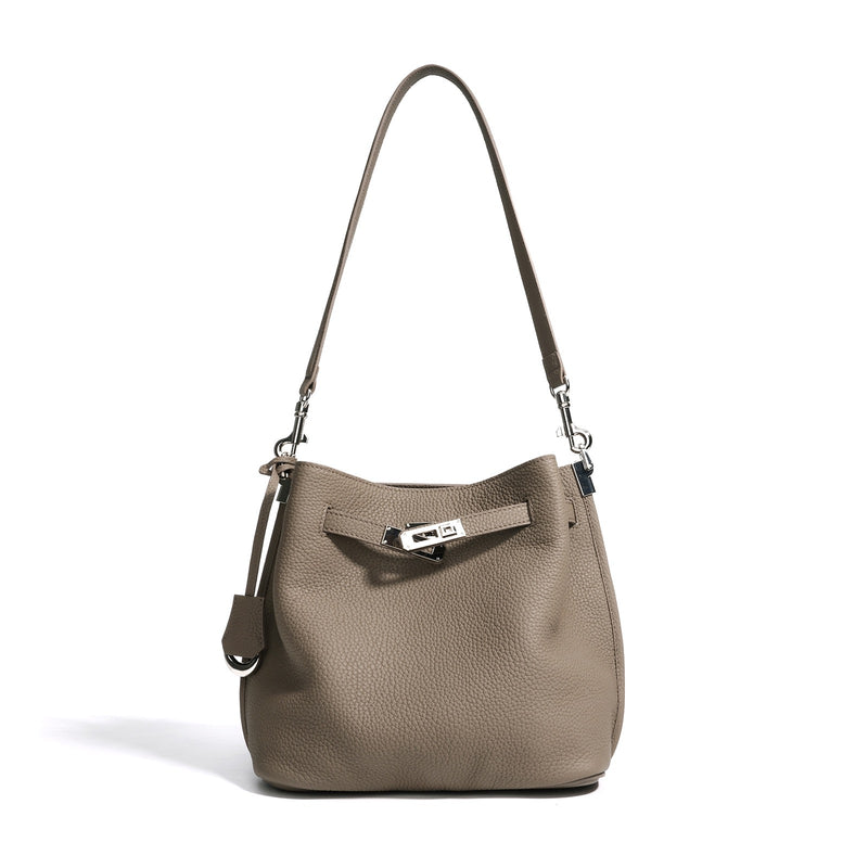 Full-grain leather bag |Elegra