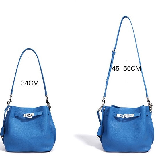 Full-grain leather bag |Elegra