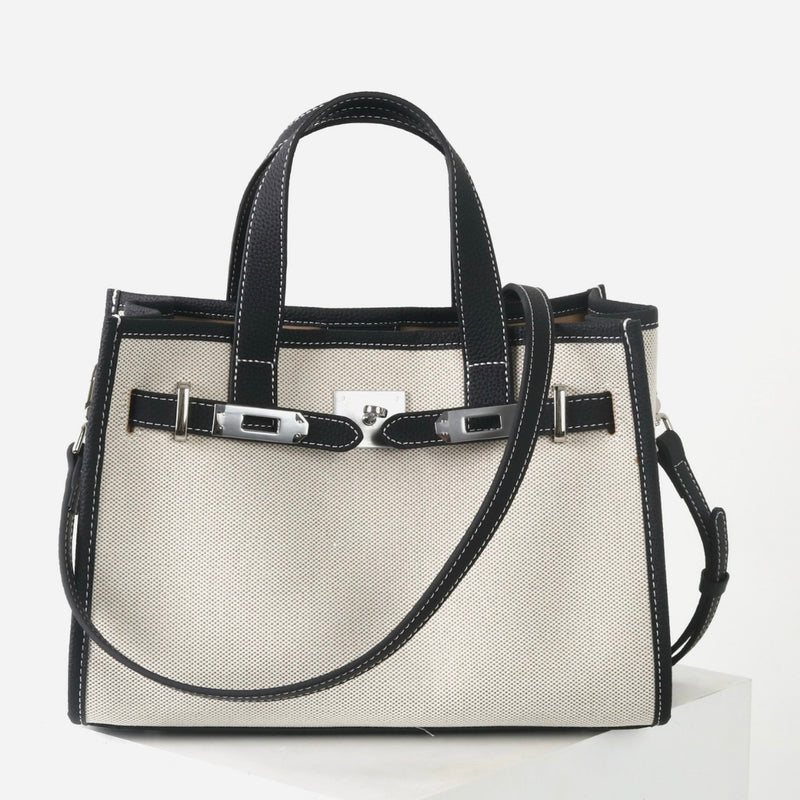 Linen canvas and Cowhi leather | Carter