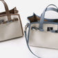 Linen canvas and Cowhi leather | Carter