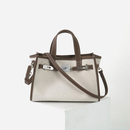 Linen canvas and Cowhi leather | Carter