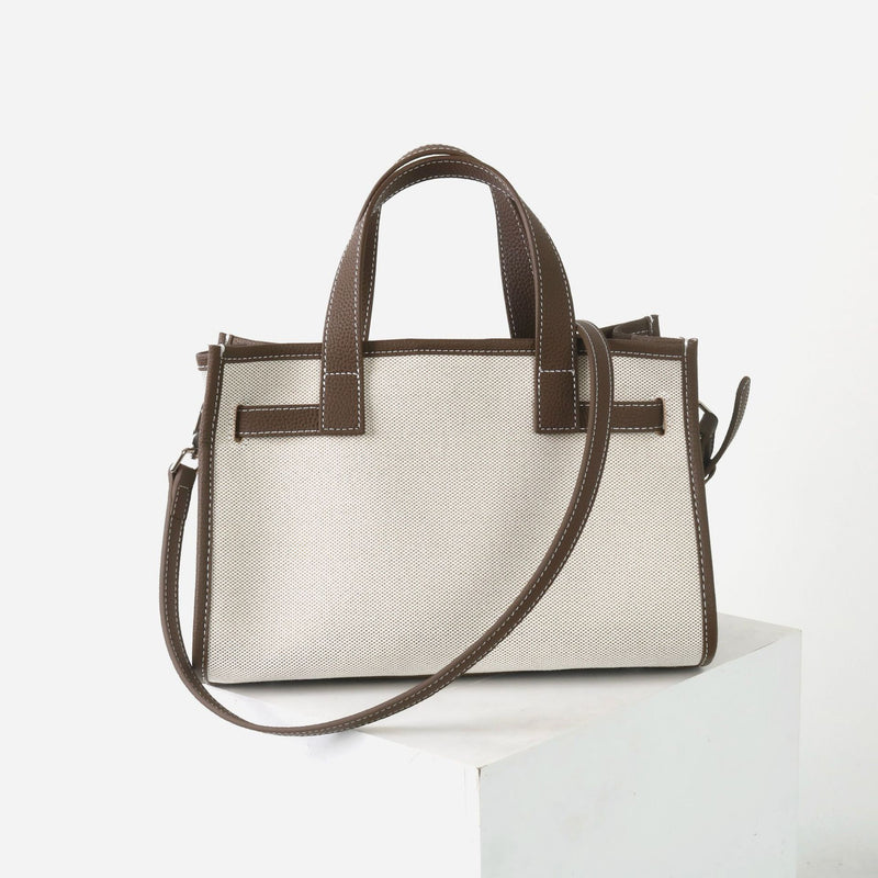 Linen canvas and Cowhi leather | Carter