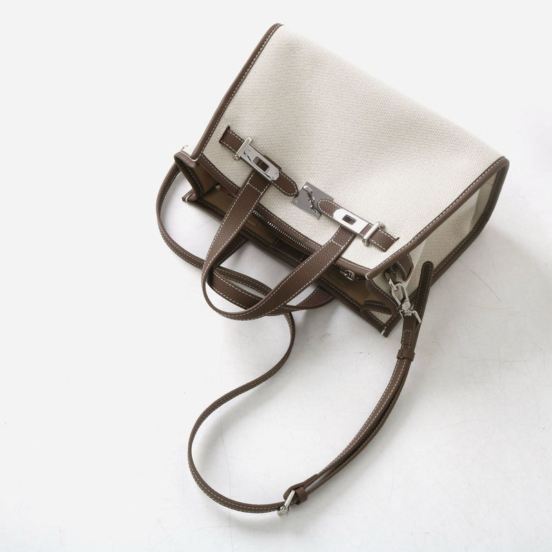 Linen canvas and Cowhi leather | Carter