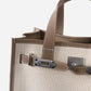 Linen canvas and Cowhi leather | Carter