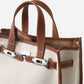 Linen canvas and Cowhi leather | Carter