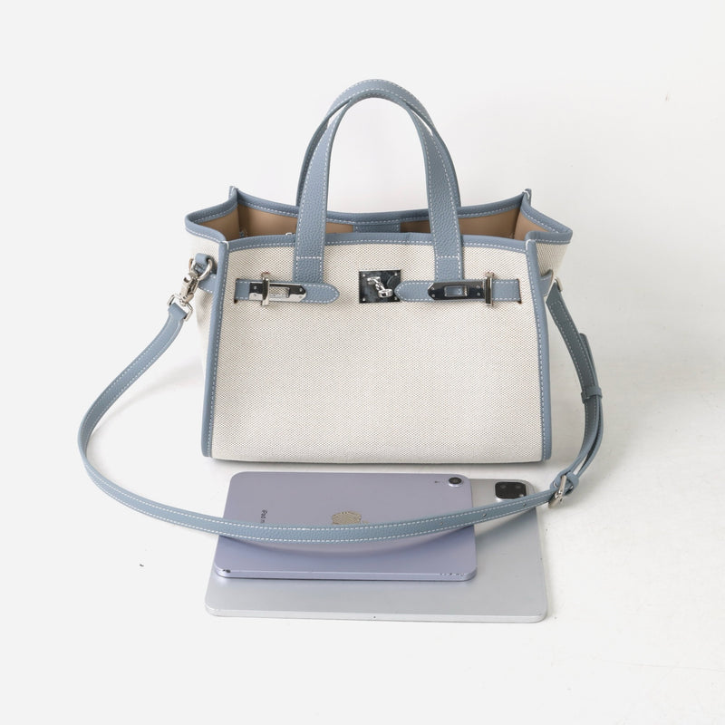 Linen canvas and Cowhi leather | Carter