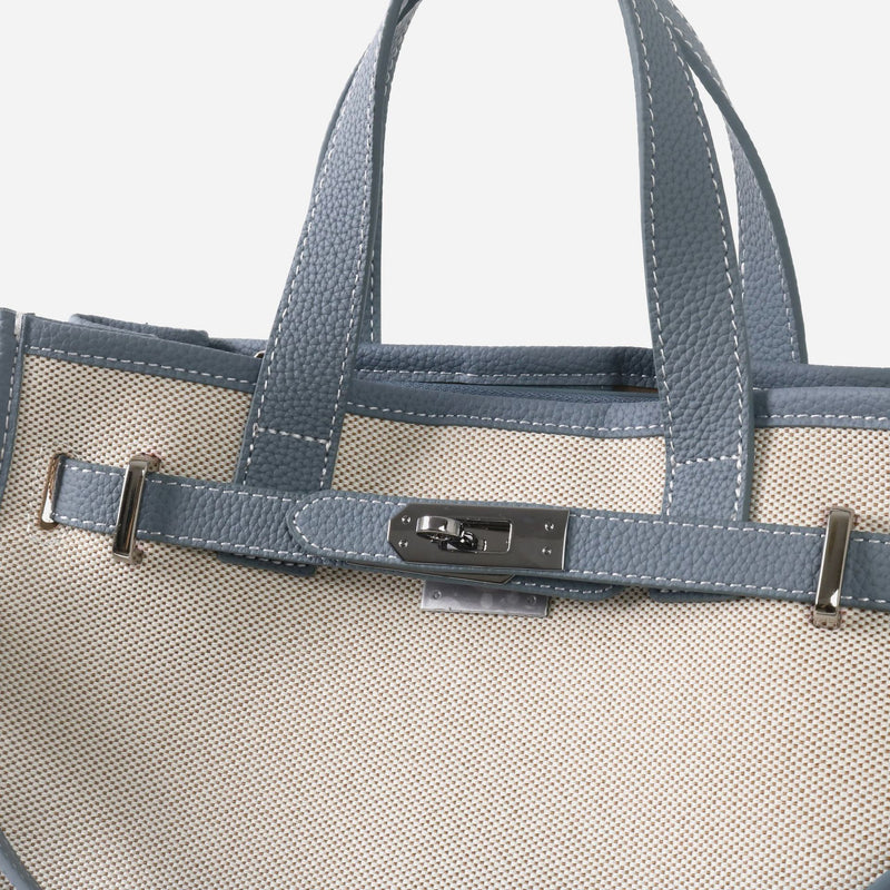 Linen canvas and Cowhi leather | Carter