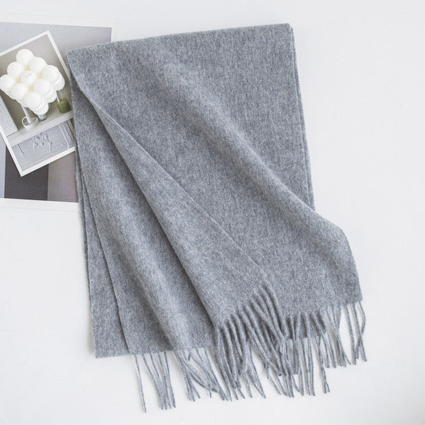 Wool scarf｜Morandi palette