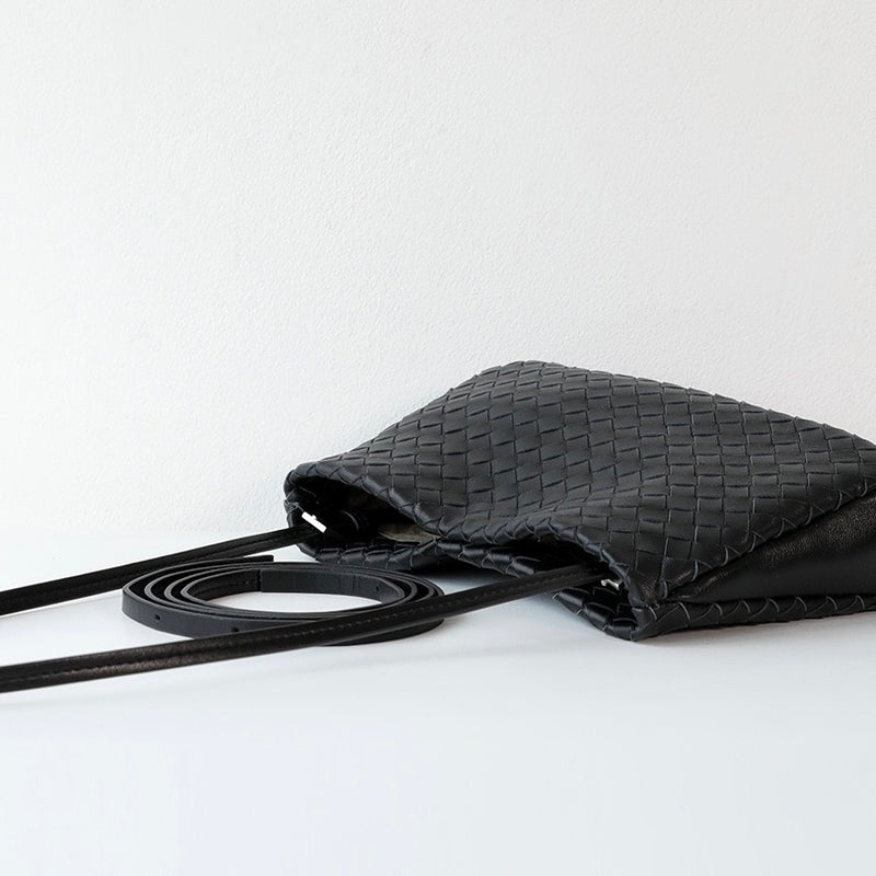 Full-grain sheep leather bag｜Iris