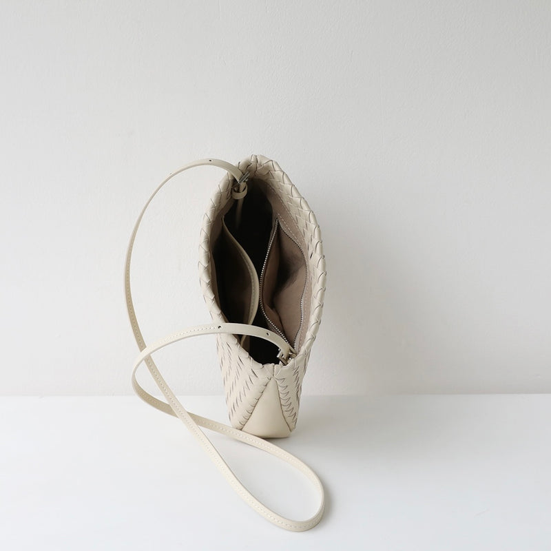 Full-grain sheep leather bag｜Iris