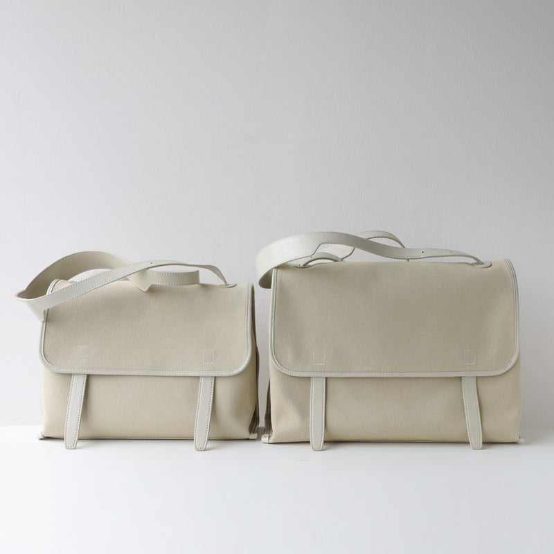 Canvas Bag and Full-Grain Leather Bag | Vinca