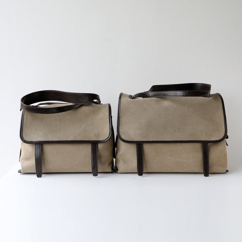 Canvas Bag and Full-Grain Leather Bag | Vinca