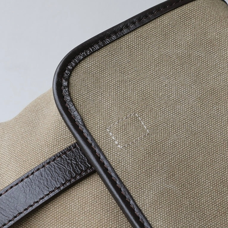 Canvas Bag and Full-Grain Leather Bag | Vinca