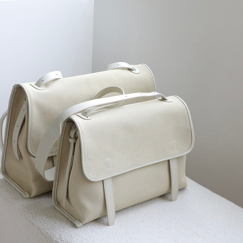 Canvas Bag and Full-Grain Leather Bag | Vinca