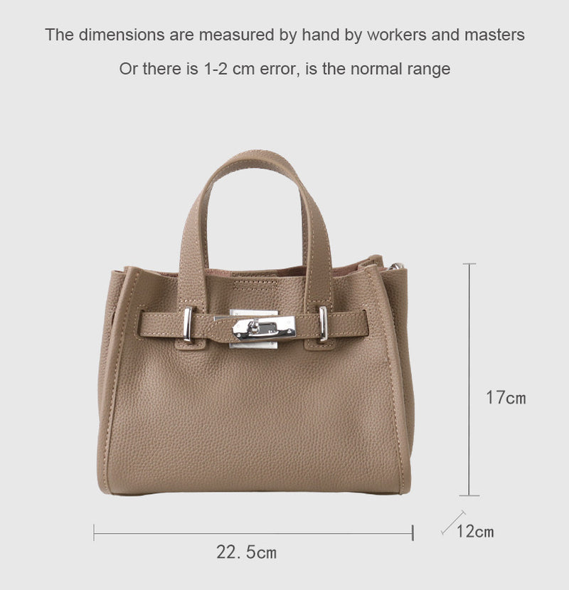 Full-Grain Leather Bag |  Forever classic Mini