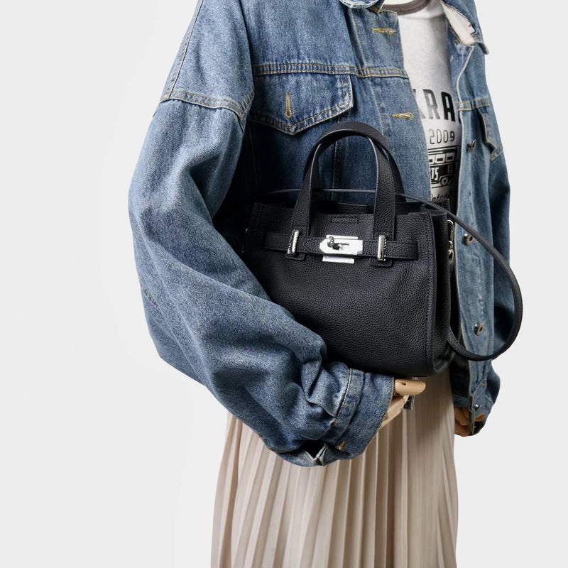 Full-Grain Leather Bag |  Forever classic Mini