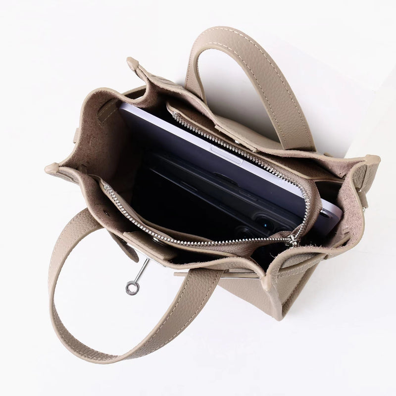 Full-Grain Leather Bag |  Forever classic Mini