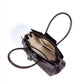 Split cowhide leather commuter tote bag | briefcase 5#