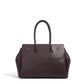 Split cowhide leather commuter tote bag | briefcase 5#
