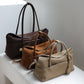 Sausage Slide｜Suede Cowhide Tote Bag