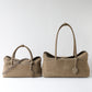 Sausage Slide｜Suede Cowhide Tote Bag