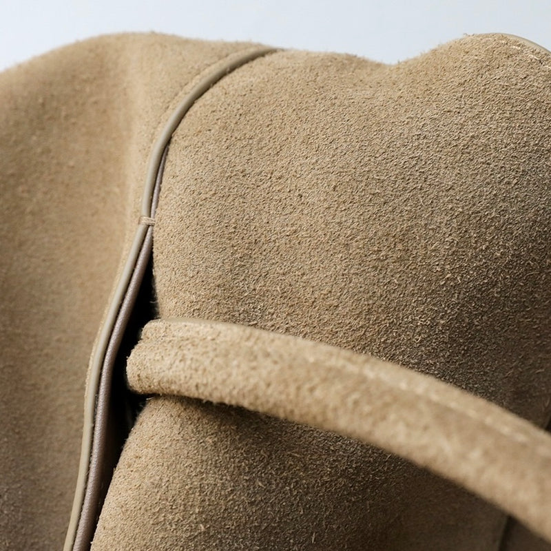 Sausage Slide｜Suede Cowhide Tote Bag