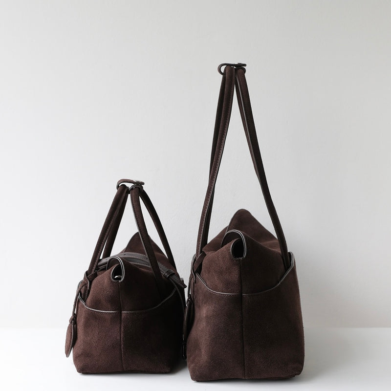 Sausage Slide｜Suede Cowhide Tote Bag
