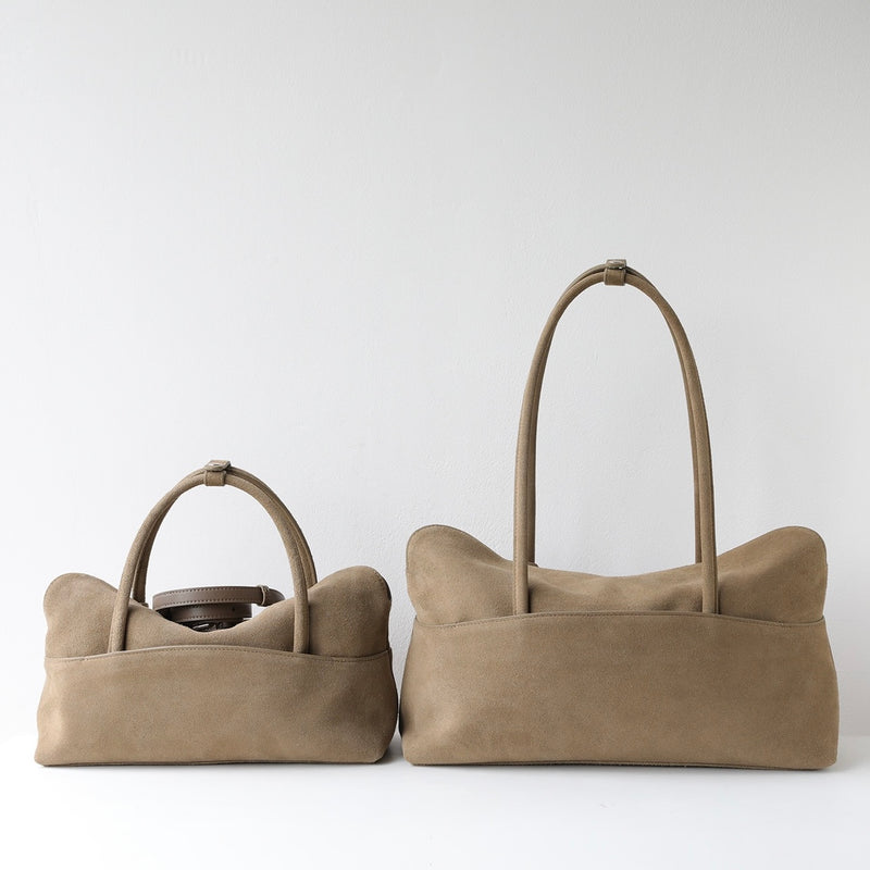 Sausage Slide｜Suede Cowhide Tote Bag