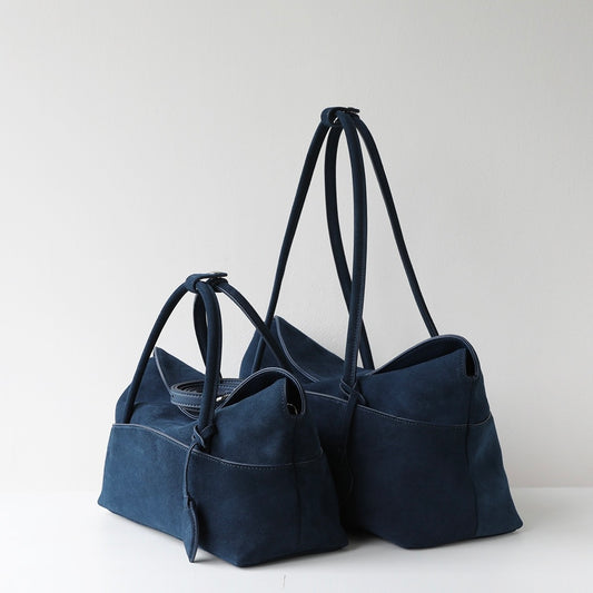 Sausage Slide｜Suede Cowhide Tote Bag