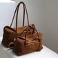 Sausage Slide｜Suede Cowhide Tote Bag