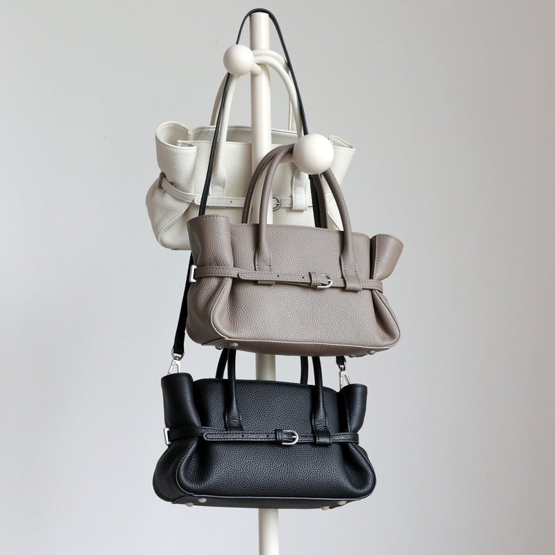 Full-Grain Leather Bag | Soft Cinch