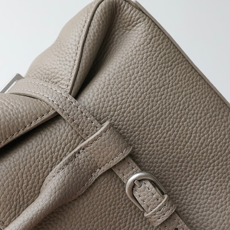 Full-Grain Leather Bag | Soft Cinch