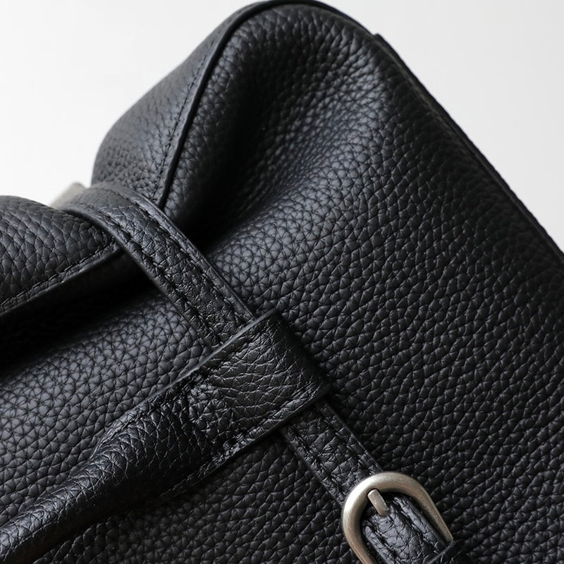 Full-Grain Leather Bag | Soft Cinch
