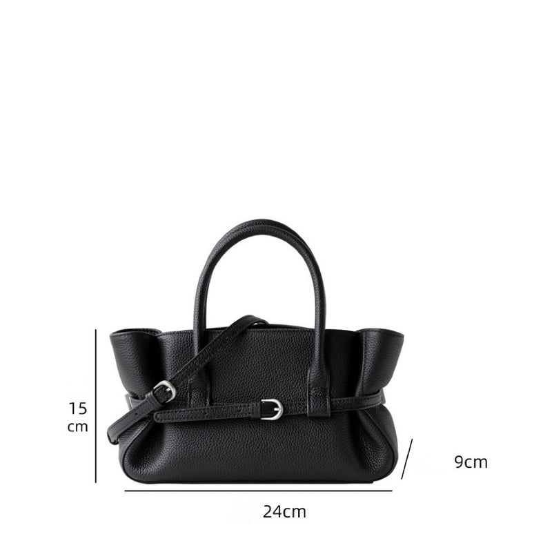 Full-Grain Leather Bag | Soft Cinch