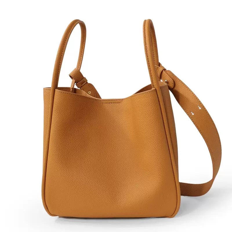 Full-Grain Leather Bag| Ella Tote