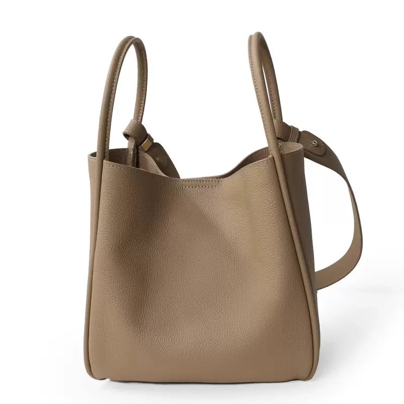 Full-Grain Leather Bag| Ella Tote
